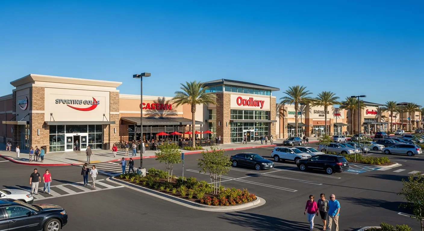 Suburban retail center in high-demand Sun Belt market
